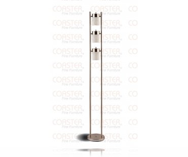 Bradford Floor Lamp 900733 by Coaster : contemporary table lamps glass lamp shades lighting lamps halogen lamps vintage lighting