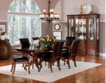 Florentine 7 Pc. Dining Set + China 101141-42-43-44 by Coaster : furniture store dining room chairs furniture dining room furniture online furniture sofas dining room furnitures