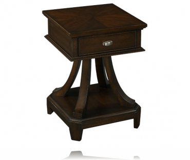 \#9 Metro Square Top Chairside Table 11877 by Stein World